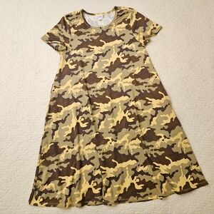 LuLaRoe Jessie Camo Dress
